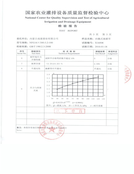 滴灌带检测报告-4